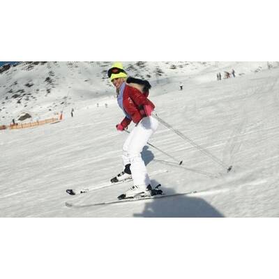 Natürlich blond: Daniela Katzenberger in Ischgl