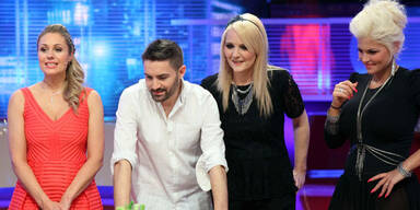 Menderes Bagci, Sophia Wollersheim, Helena F&uuml;rst, Grill den Henssler