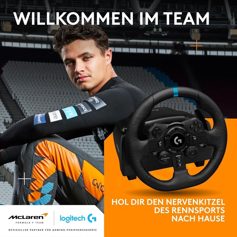 Logitech G G923 Racing Wheel und Pedale