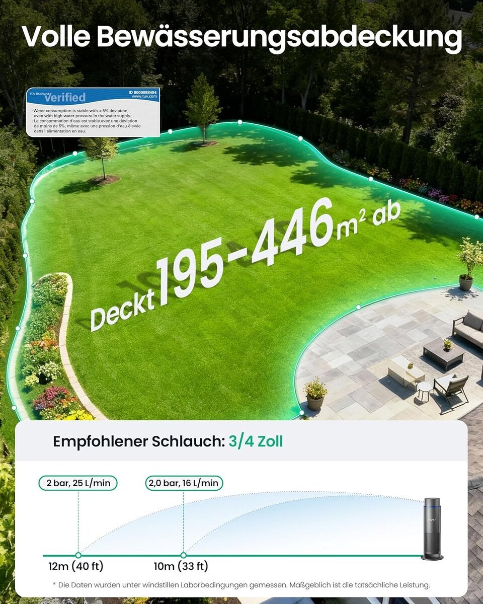 Aiper IrriSense 2 Smartes Bewässerungssystem