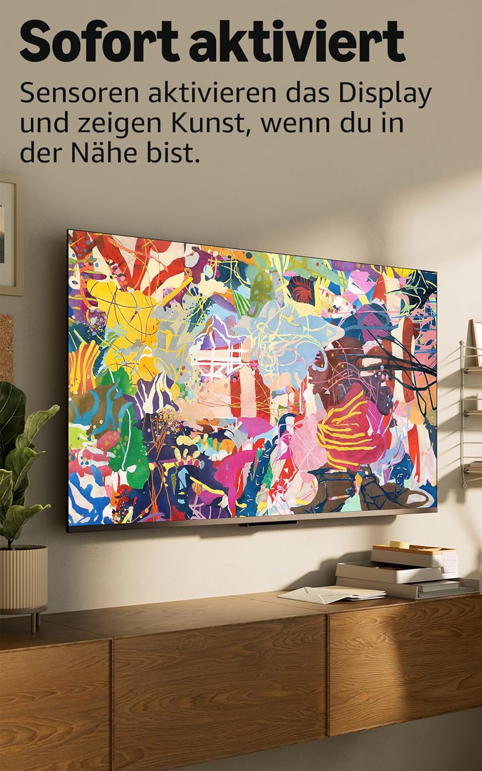 Amazon Ember 4-Serie mit Fire TV (neueste Generation), 50-Zoll-Smart-TV in 4K Ultra-HD mit Alexa-Fernbedienung, HDR10+, schnellem Prozessor, Dolby Audio, Ambient-TV und kostenlosem Live-TV 