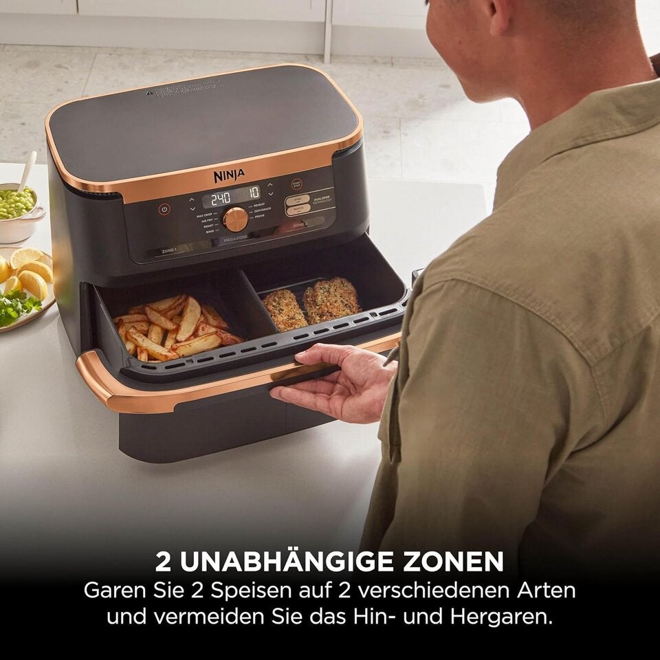 Ninja Foodi FlexDrawer Dual Zone Heißluftfritteuse