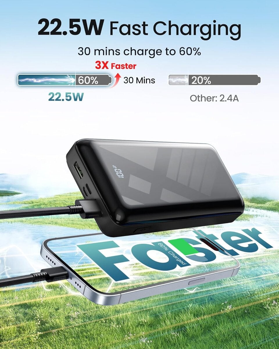 Power Bank 27000mAh - Jetzt auf Amazon!