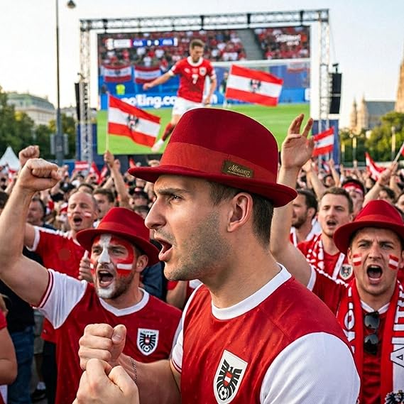 Red Hot Austrian Fan Hut - jetzt auch auf Amazon!