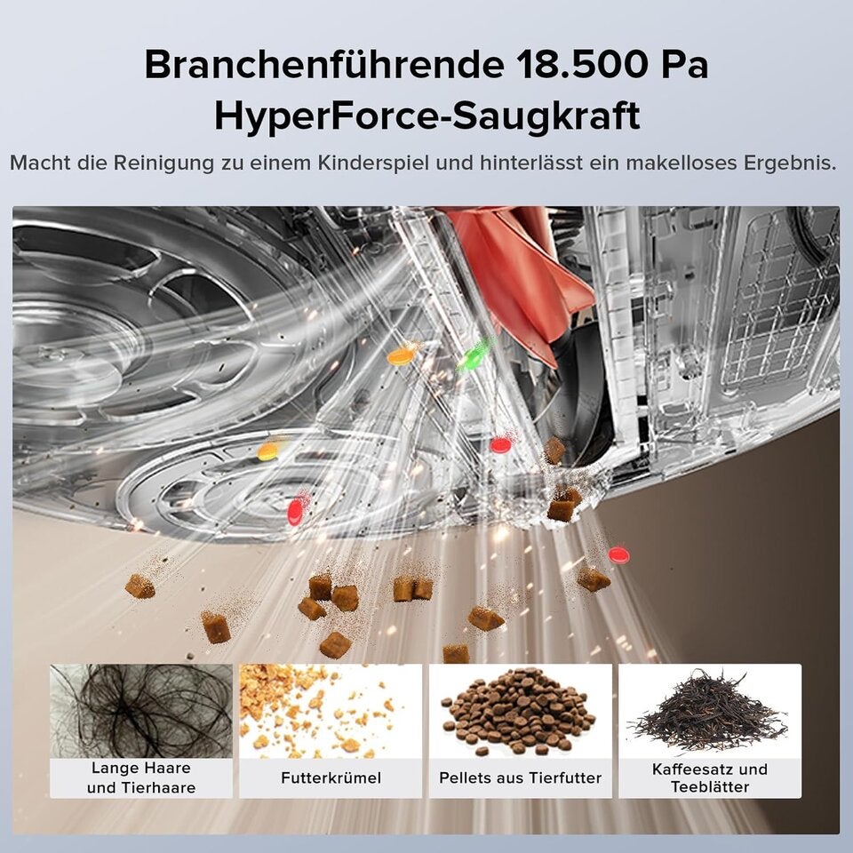 Roborock Qrevo Serie Saugroboter mit Wischfunktion&Hebarem Wischmopp