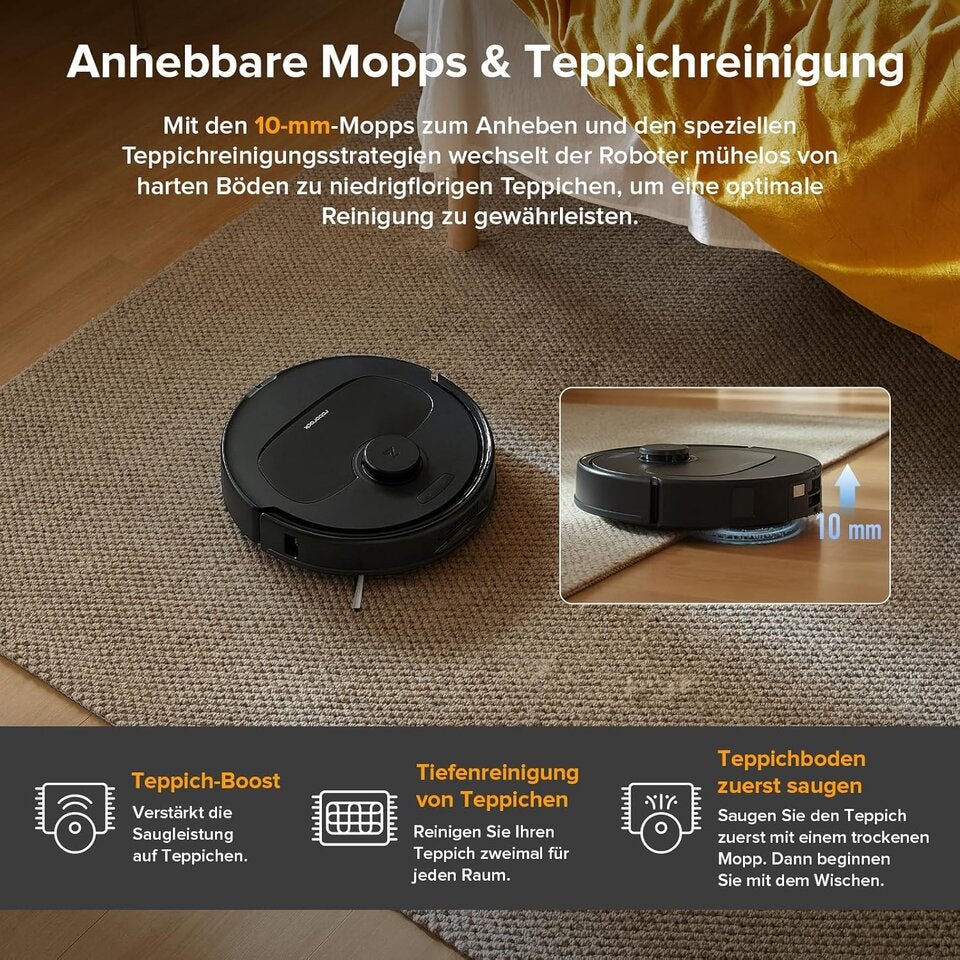 roborock Qrevo Serie Saugroboter mit Wischfunktion