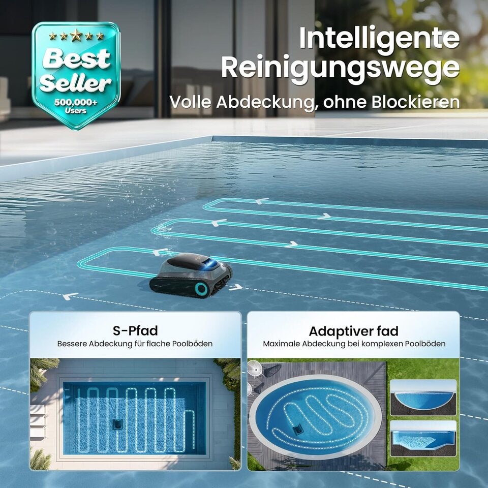 (2026 Upgrade) AIPER Scuba S1 Poolroboter Boden und Wand - Jetzt auf Amazon!