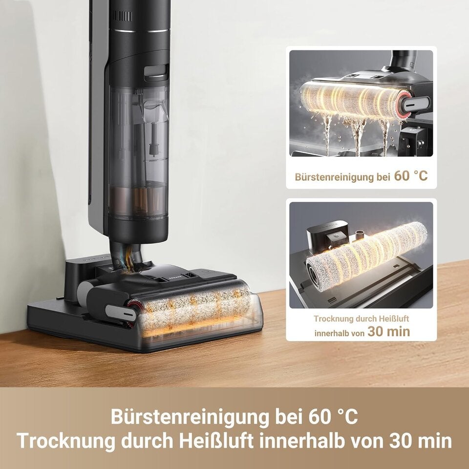 DREAME H12 Pro Ultra Nass- und Trockensauger, Bürstenreinigung 60 °C
