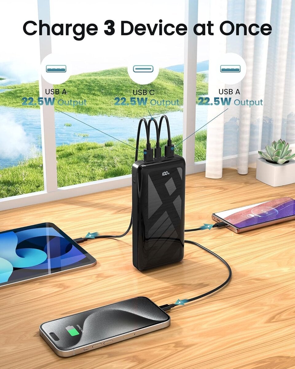 Power Bank 27000mAh - Jetzt auf Amazon!