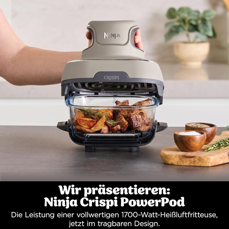 Ninja CRISPi Tragbare Air Fryer Heißluftfritteuse - jetzt auf Amazon!