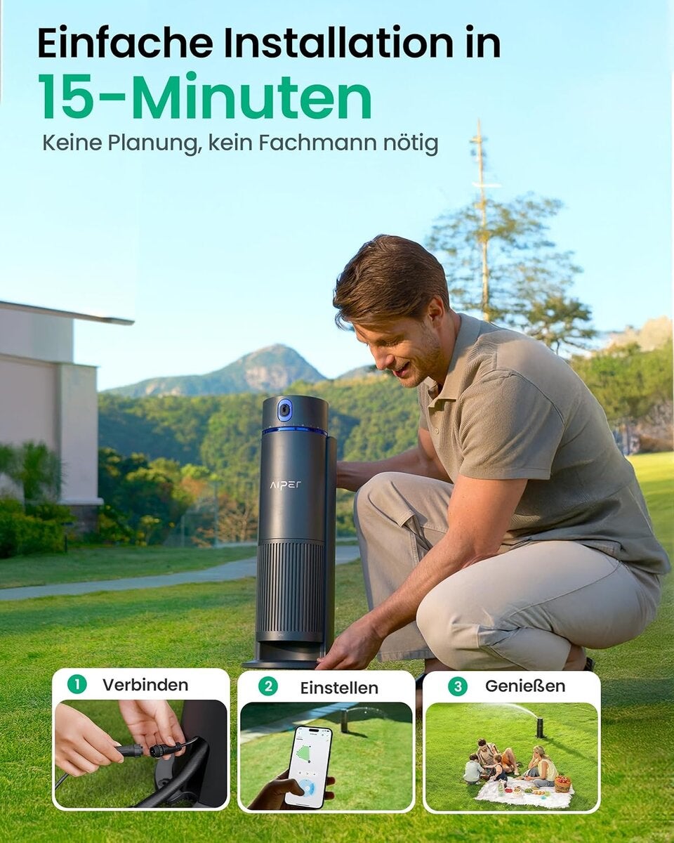 Aiper IrriSense 2 Smartes Bewässerungssystem