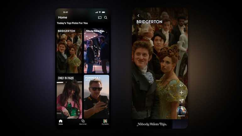 Neues Design, vertrauter Komfort: Die überarbeitete Netflix-Oberfläche bringt mehr Übersichtlichkeit und schnelleren Zugriff auf Inhalte.