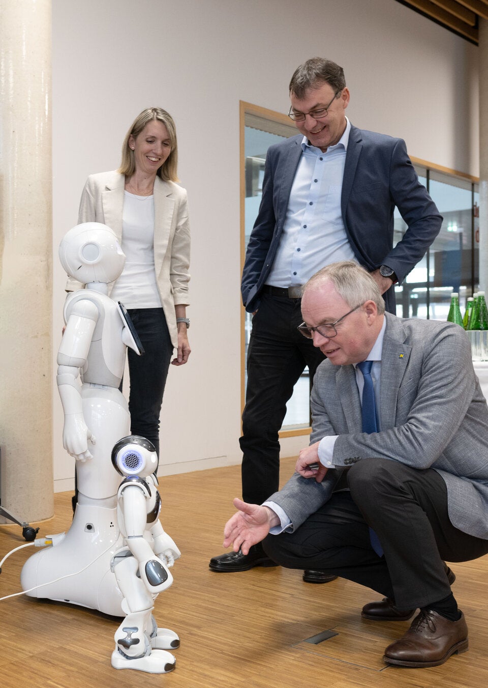 Stephan Pernkopf (r.) gab den Startschuss für neue Wissenschafts-Schwerpunkte.  