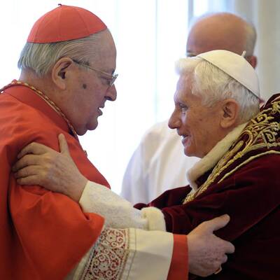 Die Bilder vom Papst-Rücktritt