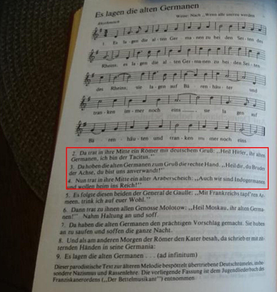 Liederbuch Kommersbuch