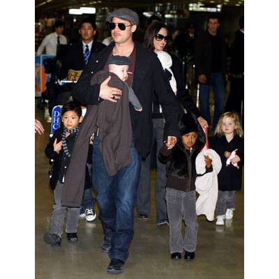 Brangelina: Die ersten Fotos der Zwillinge