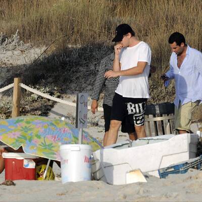 Leo DiCaprio badet auf Ibiza