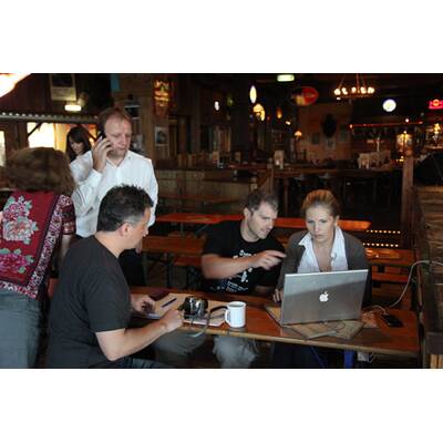 Manfred Baumann fotografierte Miss Austria