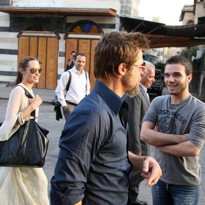 Brad Pitt & Angelina Jolie in Syrien