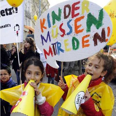 Kinderrechte Demo