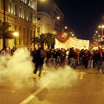 Griechen proben Aufstand