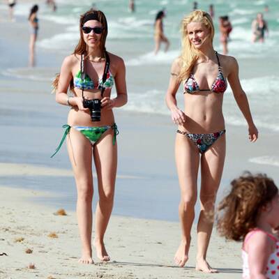 Michelle Hunziker: Ferien in Miami