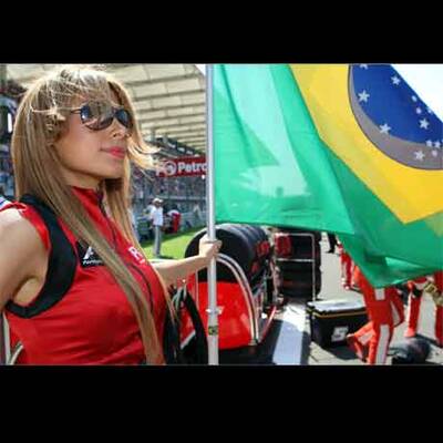 Grid Girls und Formula Unas