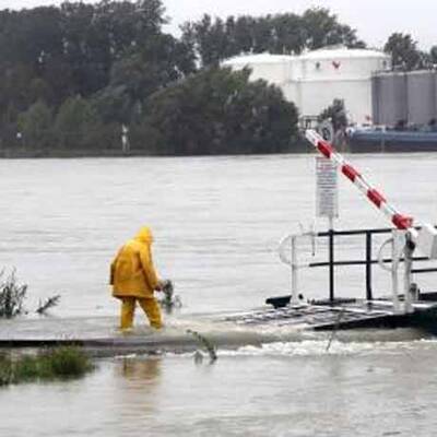 Hochwasser in Ransing bei Mariazell