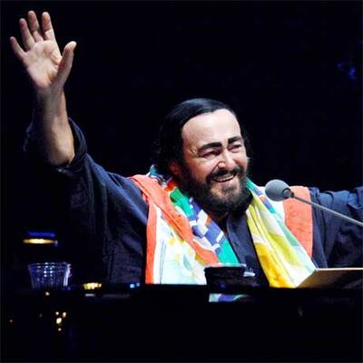 Pavarottis Leben in Bildern