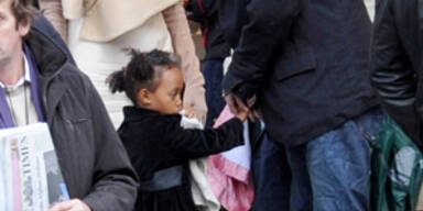 Brangelina: Sie dreht Film, er hütet Kids