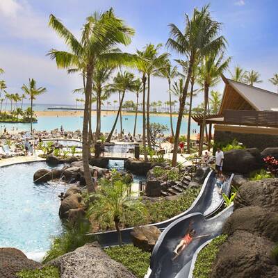 10 Hotels mit tollen Wasserrutschen