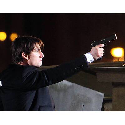 Action bei Cruise-Diaz-Dreh in Salzburg