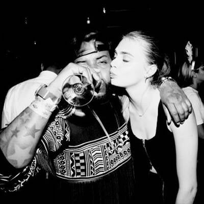 Rihanna feierte wilde Silvester-Fete mit Cara Delevingne