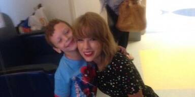 Taylor Swift singt f&uuml;r krebskranken Buben!