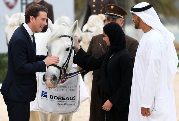 Kanzler Kurz wieder in den Vereinigten Arabischen Emiraten