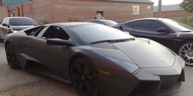 Lamborghini Reventon erstmals gesichtet - in Tschetschenien!