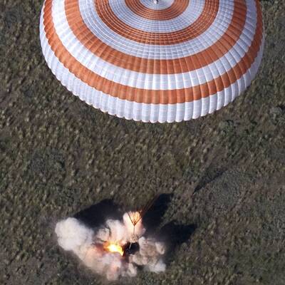 Die Bilder der ISS-Landung