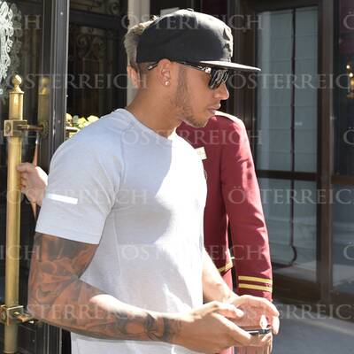 Lewis Hamilton in Wien