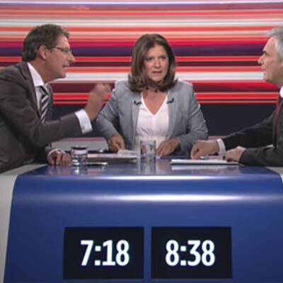 Spindelegger vs. Stronach - Alle Bilder