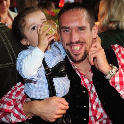 Der FC Bayern beim Oktoberfest