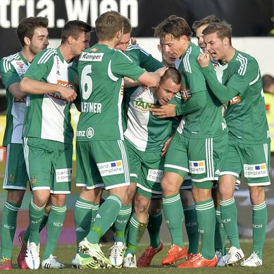 Die Bilder zum Derby Austria gegen Rapid