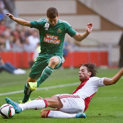 Ajax Amsterdam gegen Rapid Wien