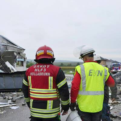 Haus in Hollabrunn explodiert