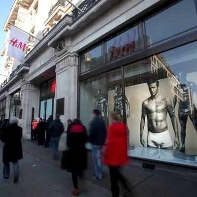 David Beckham Unterwäschen-Launch für  H&M