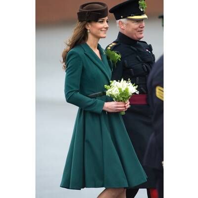 Kate schmiss sich  für den St. Patrick’s Day in Schale.