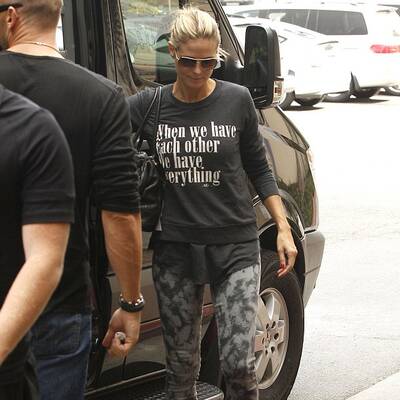 Heidi Klum mit ihren Kids in L.A 