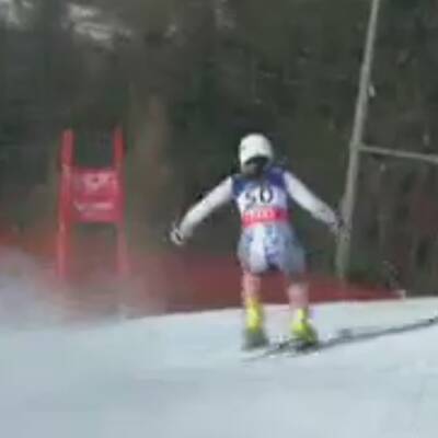 Die Bilder des Damen Riesentorlaufes