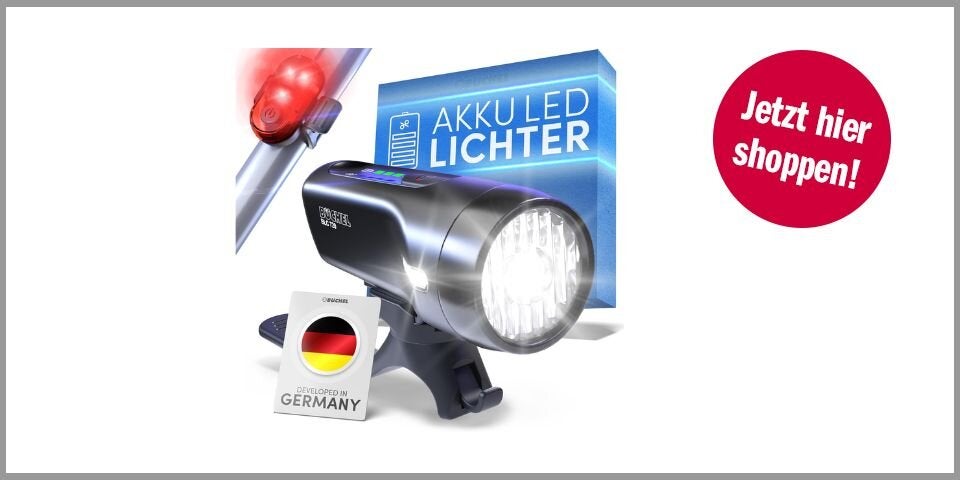 Büchel BLC 720 Fahrradlichter Set – für 31,25 Euro bei Amazon* 