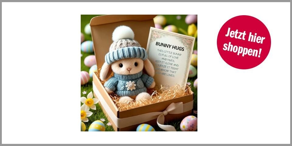 Mini Bunny Hug Plüschhase – für 20,16 Euro bei Amazon* 