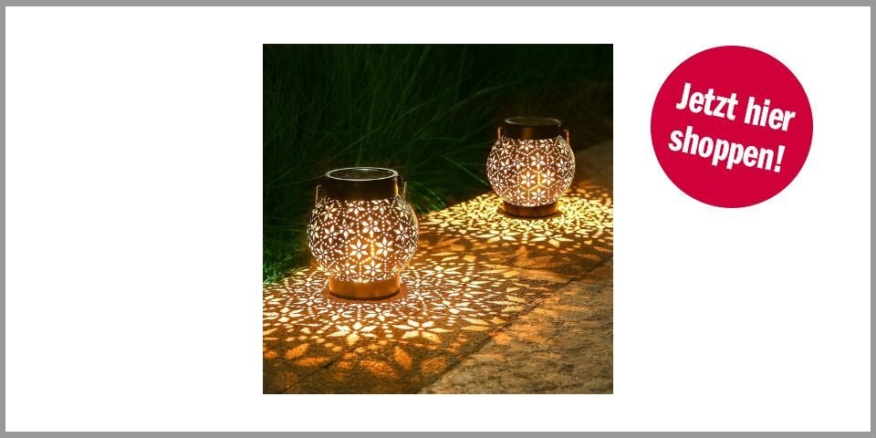 Görvitor Solar-Laternen (2er-Set) – 36,20 Euro bei Amazon* 